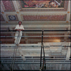 Restauro-del-soffitto-della-Biblioteca-Privata-del-Papa